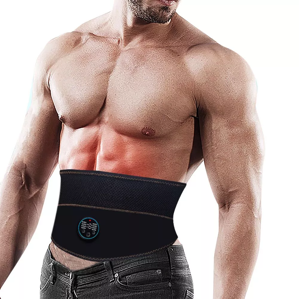 Dobleng Pagbira sa Ubos nga Likod Gipalig-on nga Lumbar Back Brace Support Belt