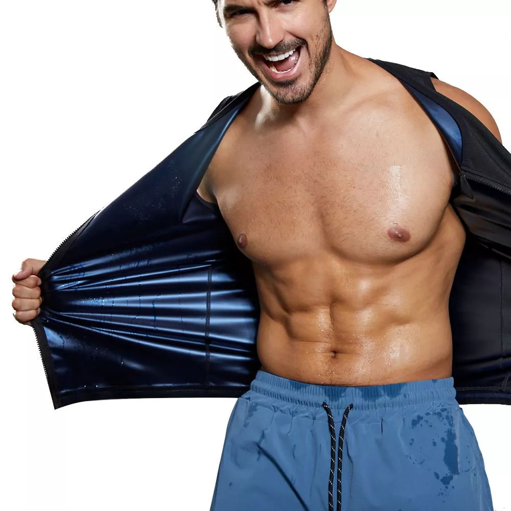 Jacket Pant Sweat Sauna Suits para sa mga Lalaki