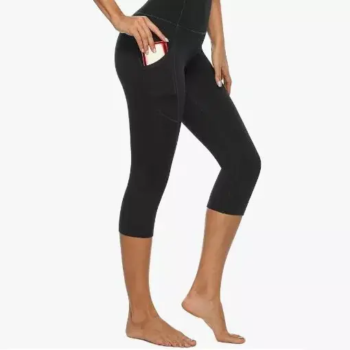 Mga Babaye nga Doble nga Layer Taas nga Waisted Yoga Leggings