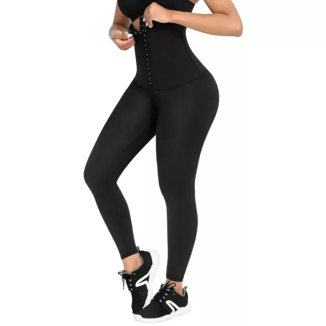 Mga Babaye nga High Waist Neoprene Yoga Leggings